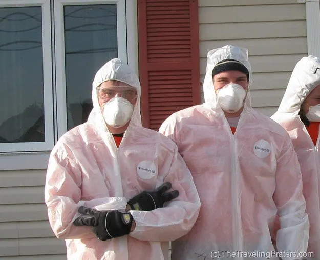 Disaster Relief Work prepares my children for mission-minded travel