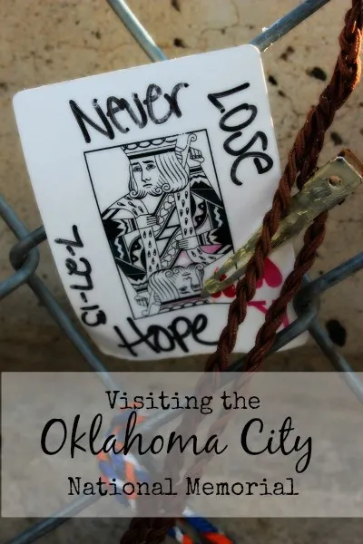 Visiting the Oklahoma City National Memorial