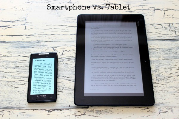 Smartphone vs Asus ME302c Intel Tablet #shop