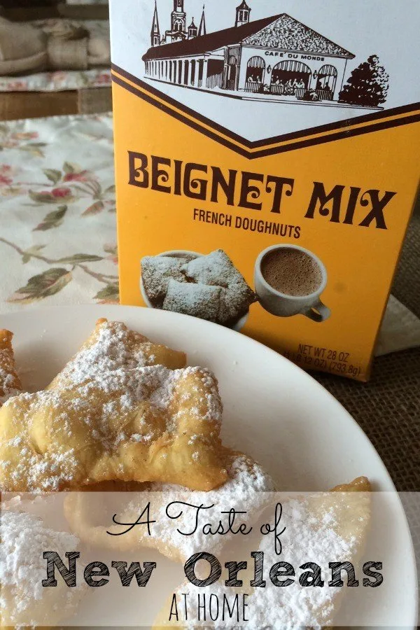 A Taste of New Orleans at Home with Beignet Mix from Cafe du Monde