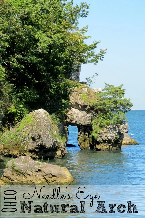 Needle's Eye is one of Ohio's Natural Arches.