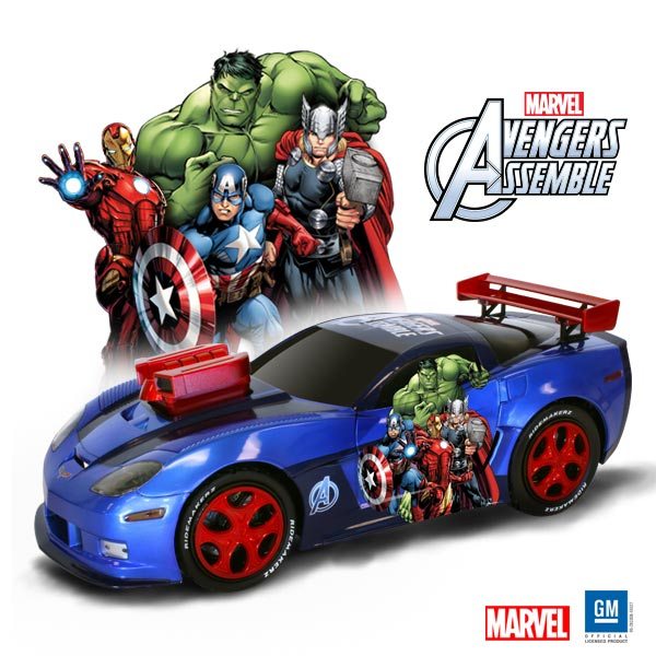New Marvel RIDEMAKERZ just in time for the Release of the Avengers Age