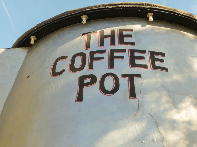 The Giant Coffee Pot of Bedford, Pennsylvania Travel Inspired Living