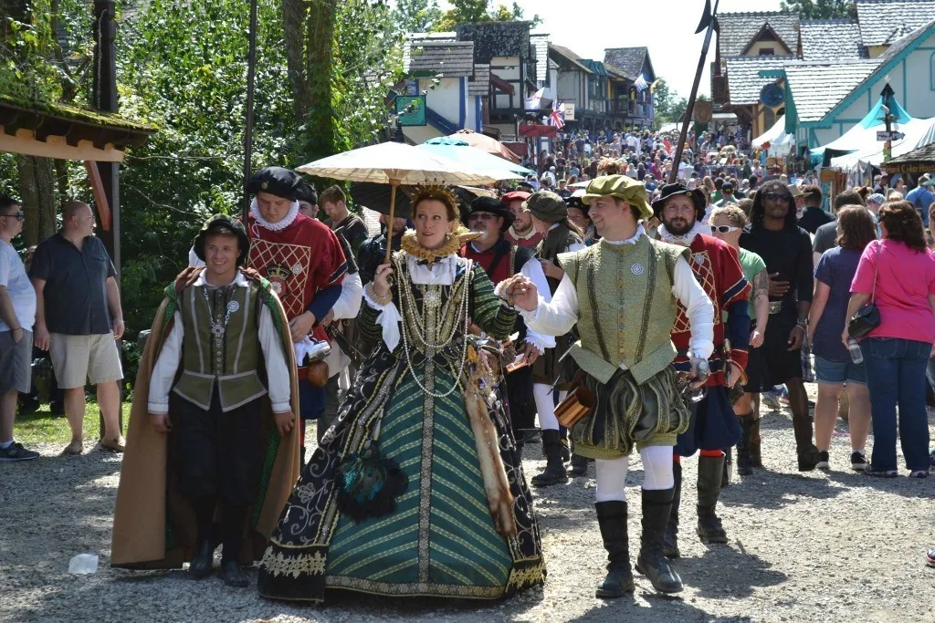 The Annual Ohio Renaissance Festival is held each Fall in Waynesville