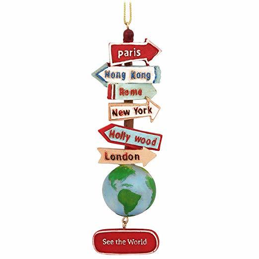 Travel Ornaments