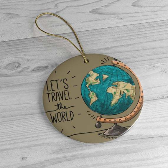Travel Ornaments